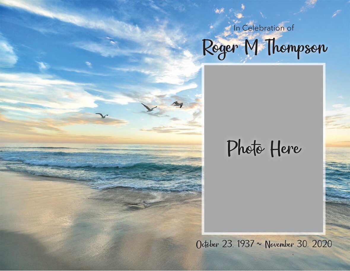Memorial Service Template Options - North Coast Church
