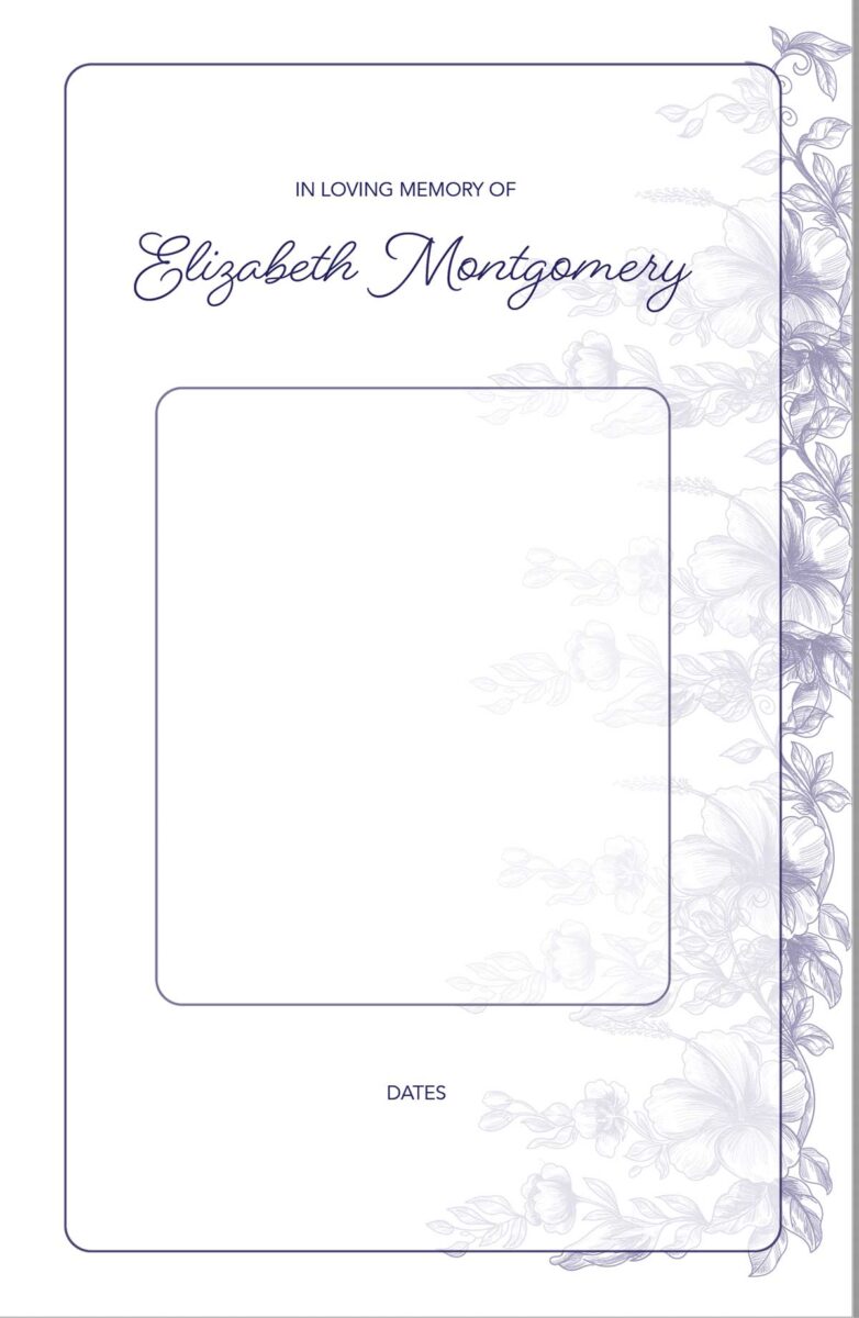 Memorial Service Template Options - North Coast Church