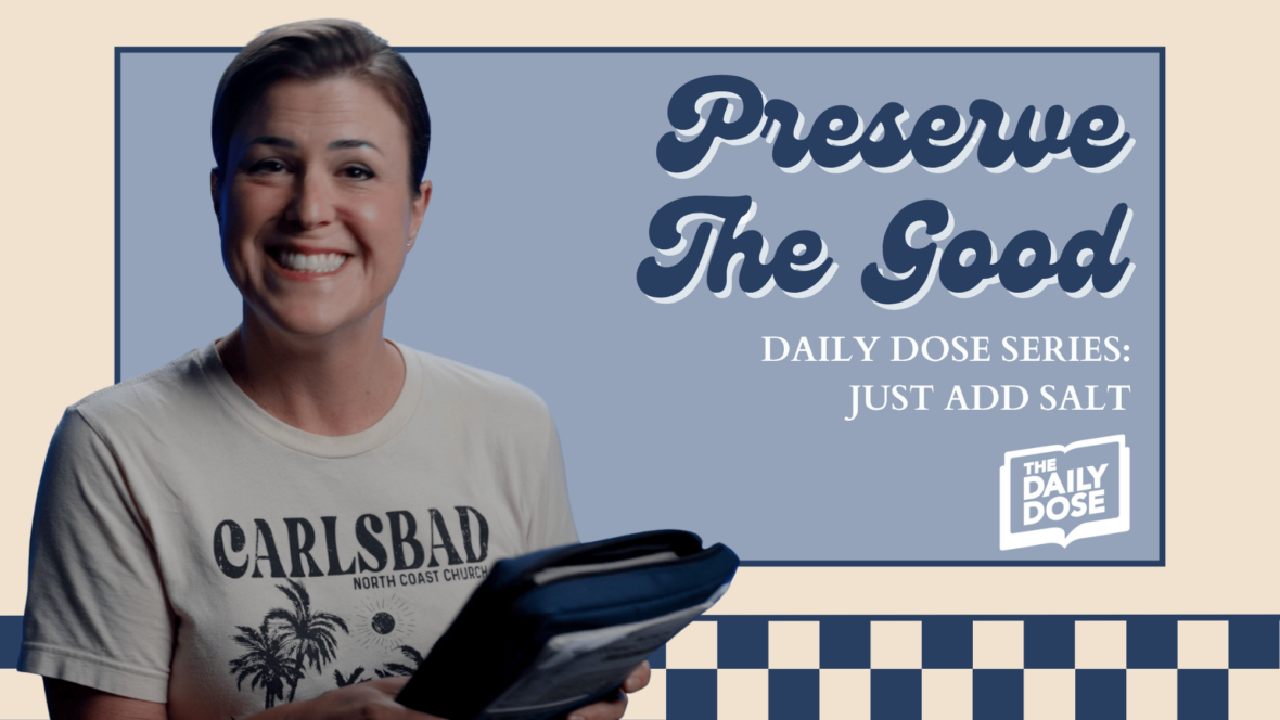 Just Add Salt: Preserve The Good Image